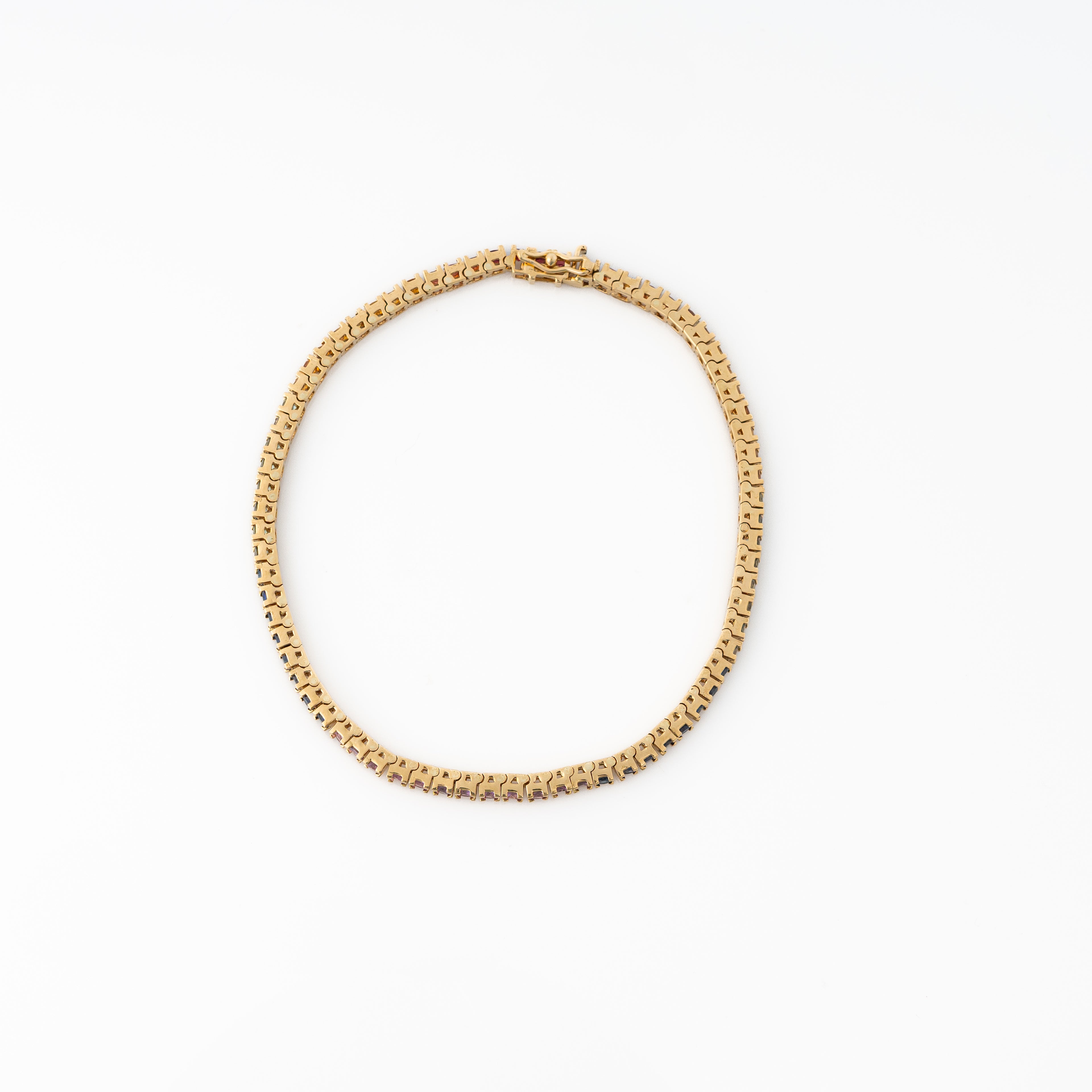 Pulsera Tennis  Zafiros 20cm/5.25ct