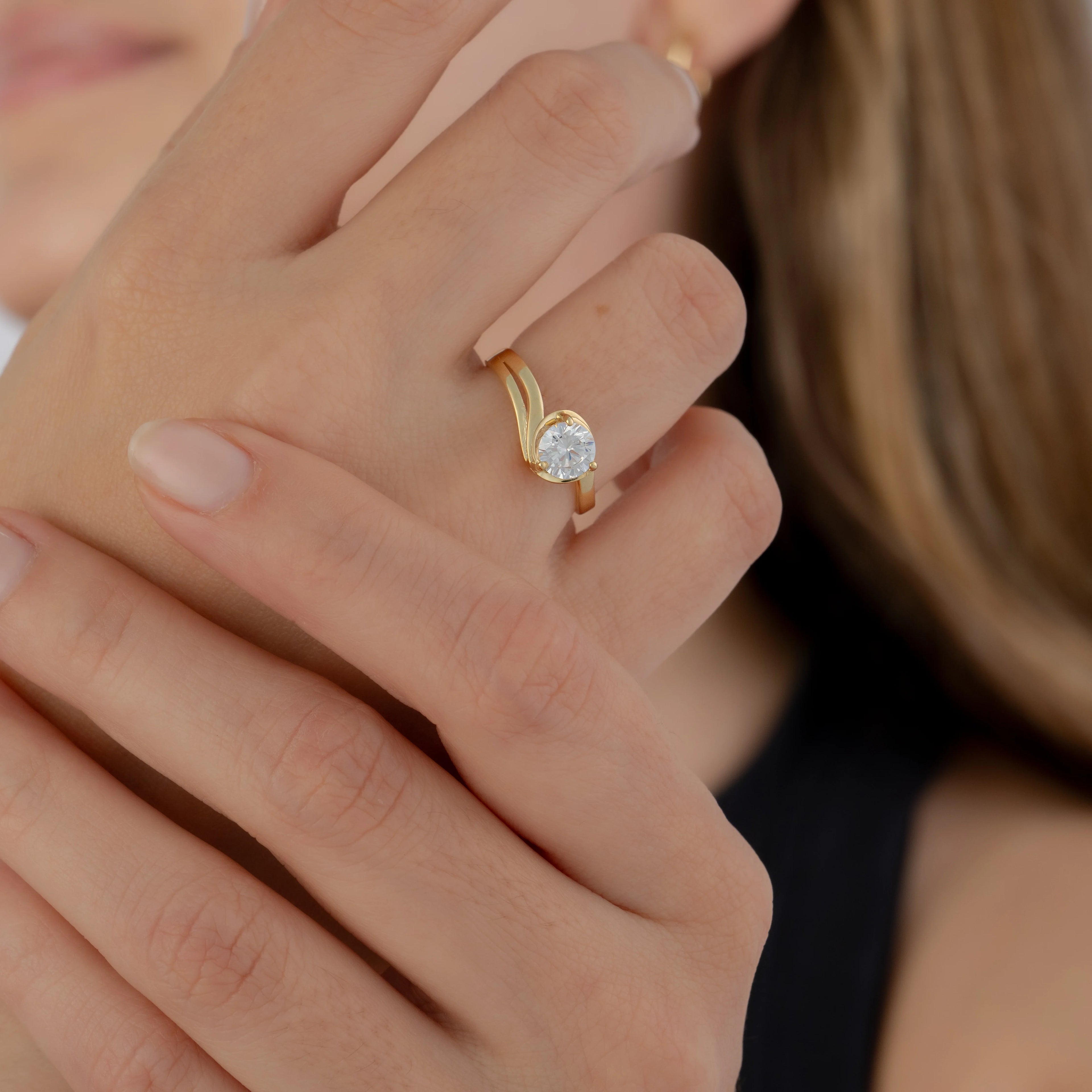 Anillo Compromiso Celina Talla 8