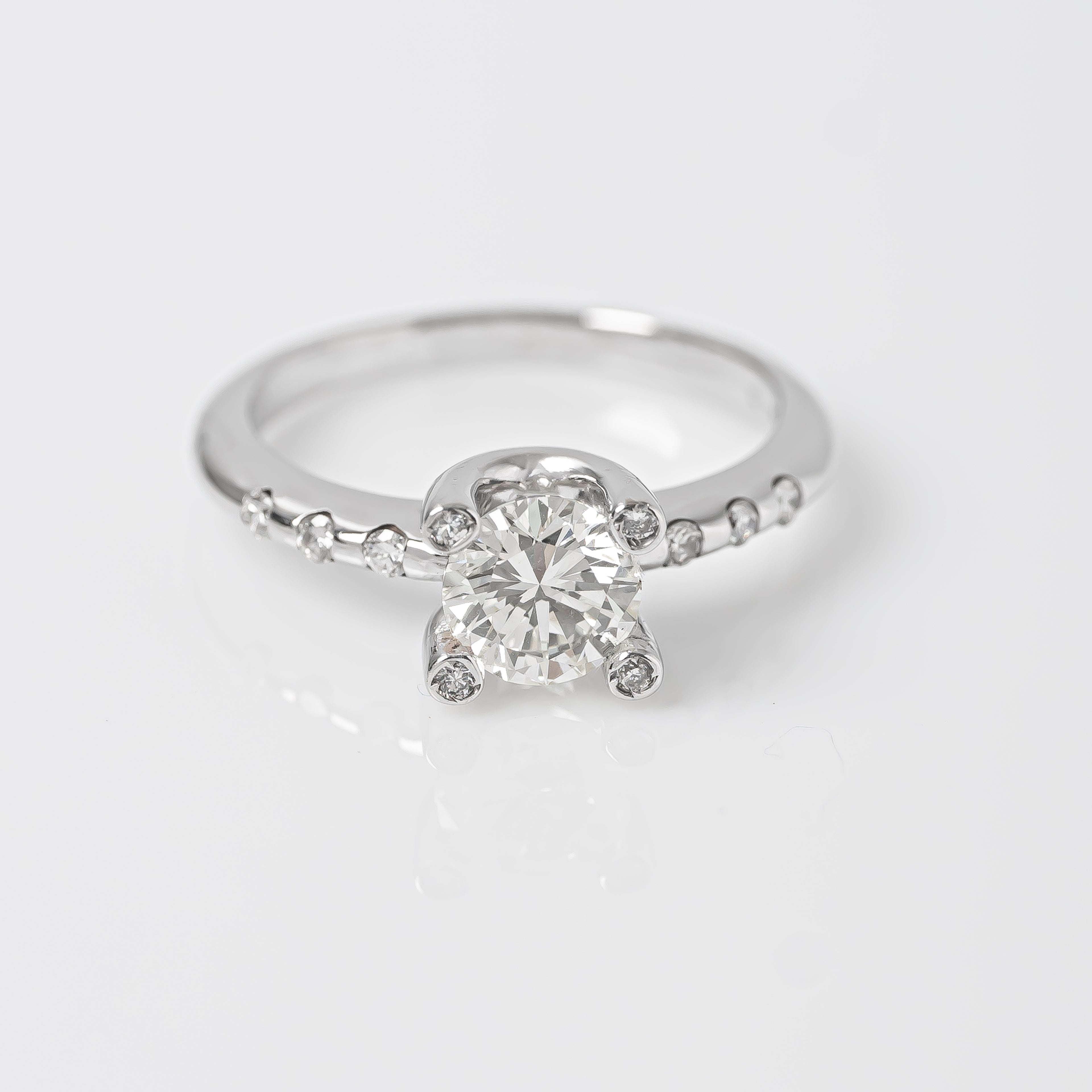 Anillo Diamante Nat Talla 7