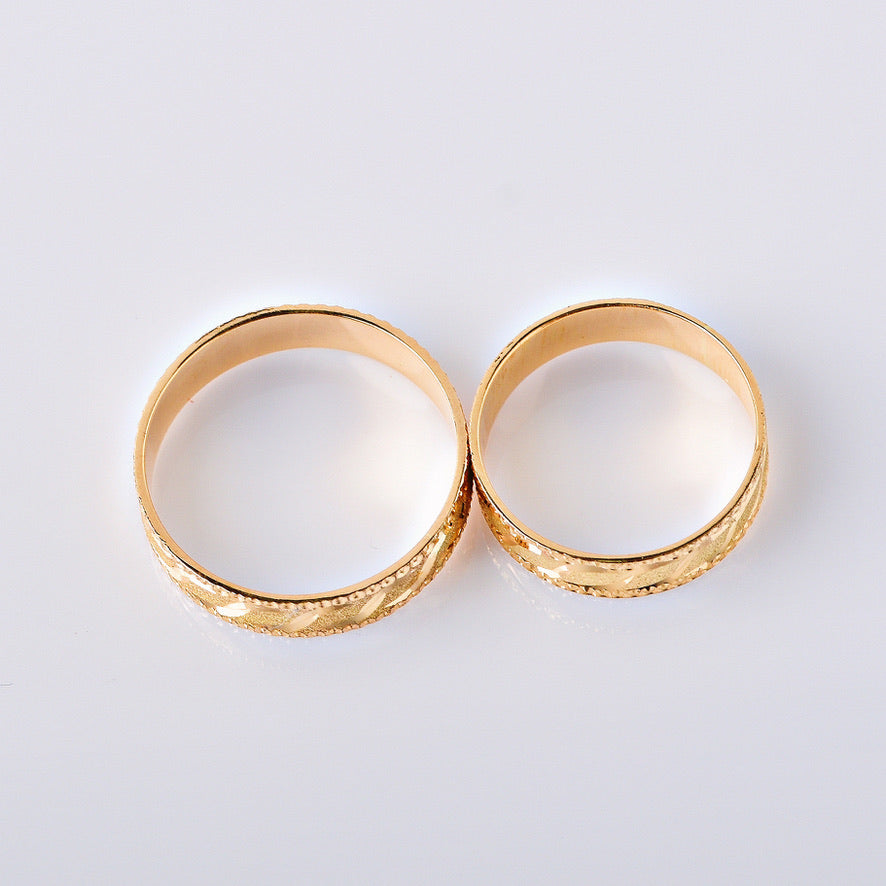 Anillos De Boda Mate Y Diamantados