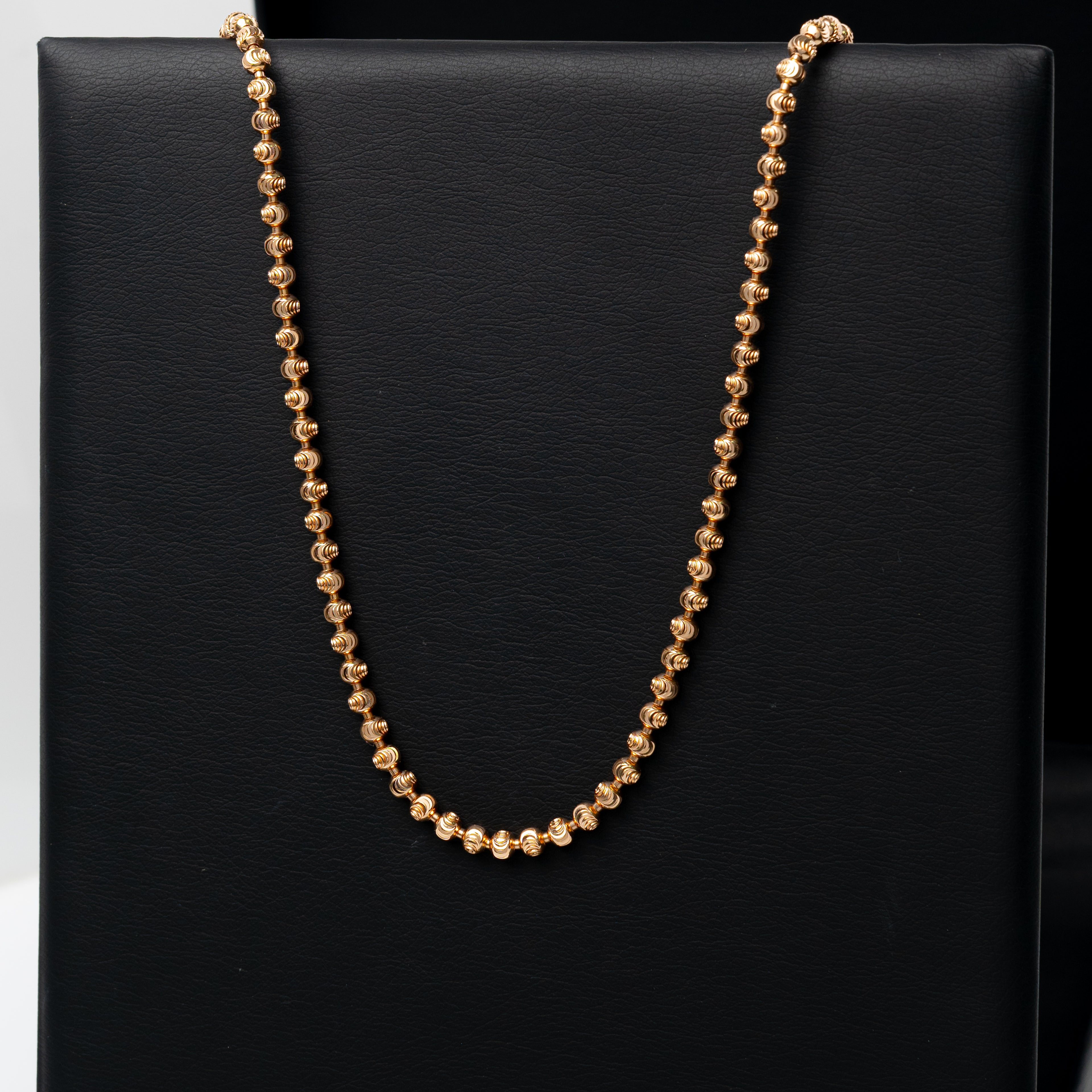 Cadena Tejido Militar Diamantado 70cm