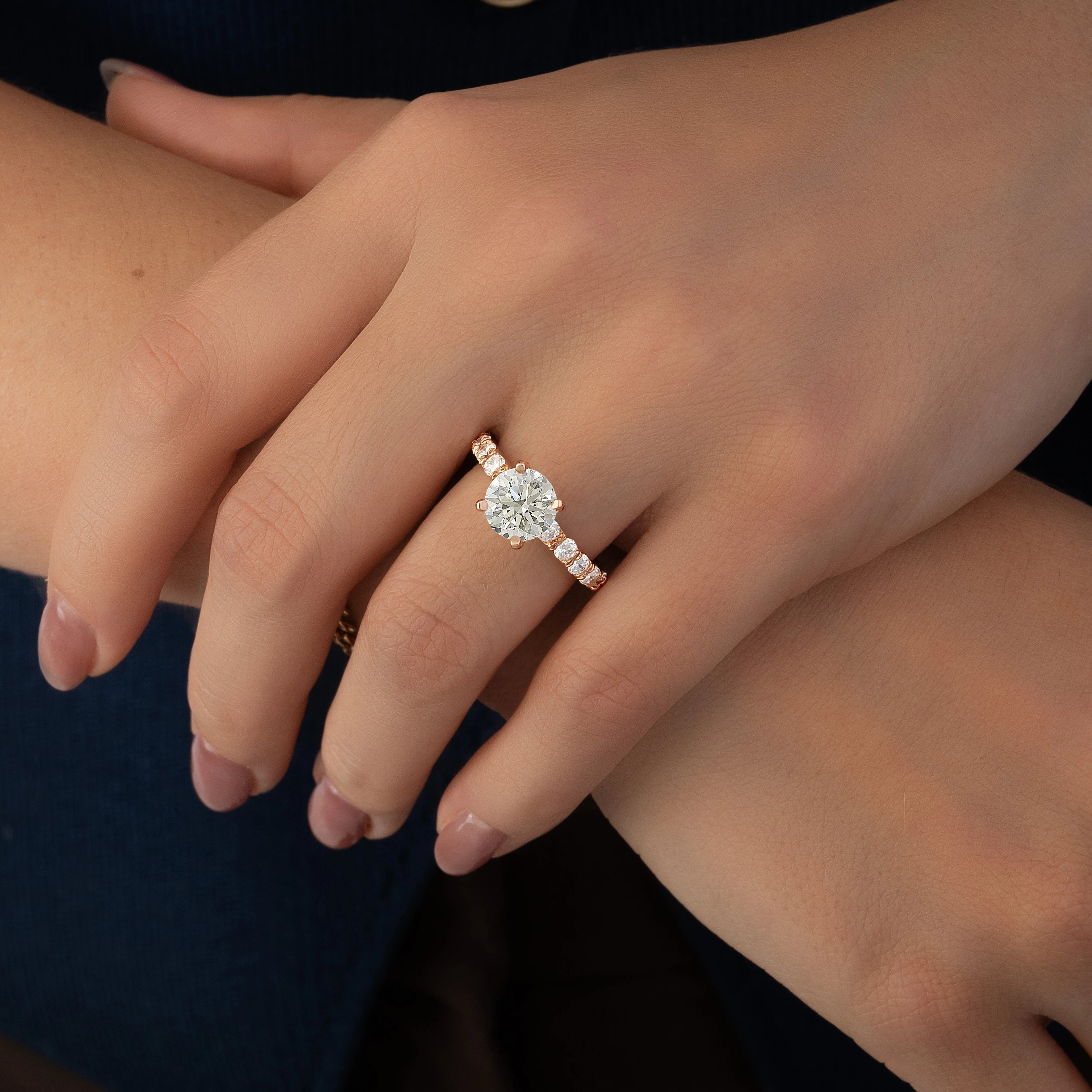 Anillo Compromiso Diamante