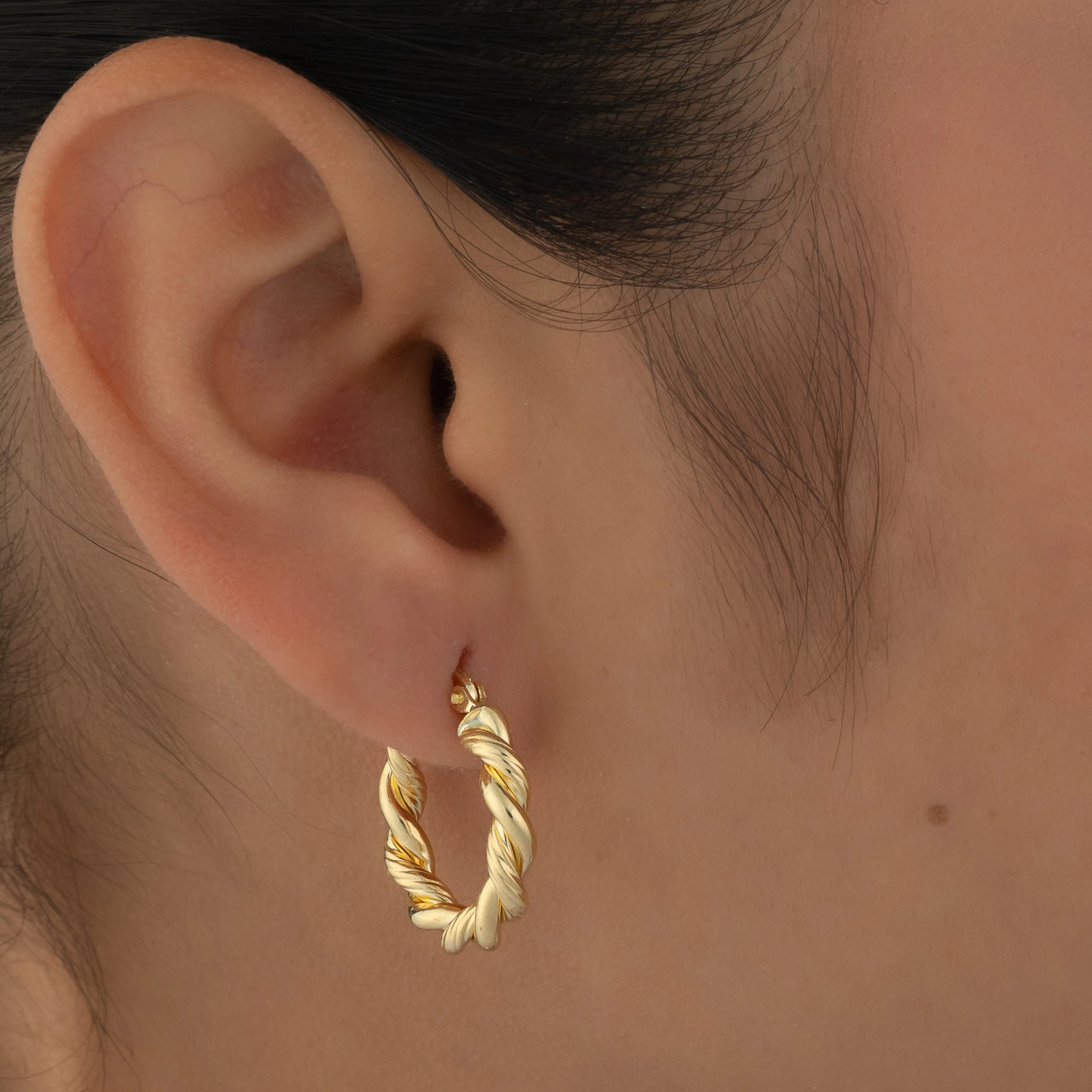 Candongas Trenzadas 2.2cm