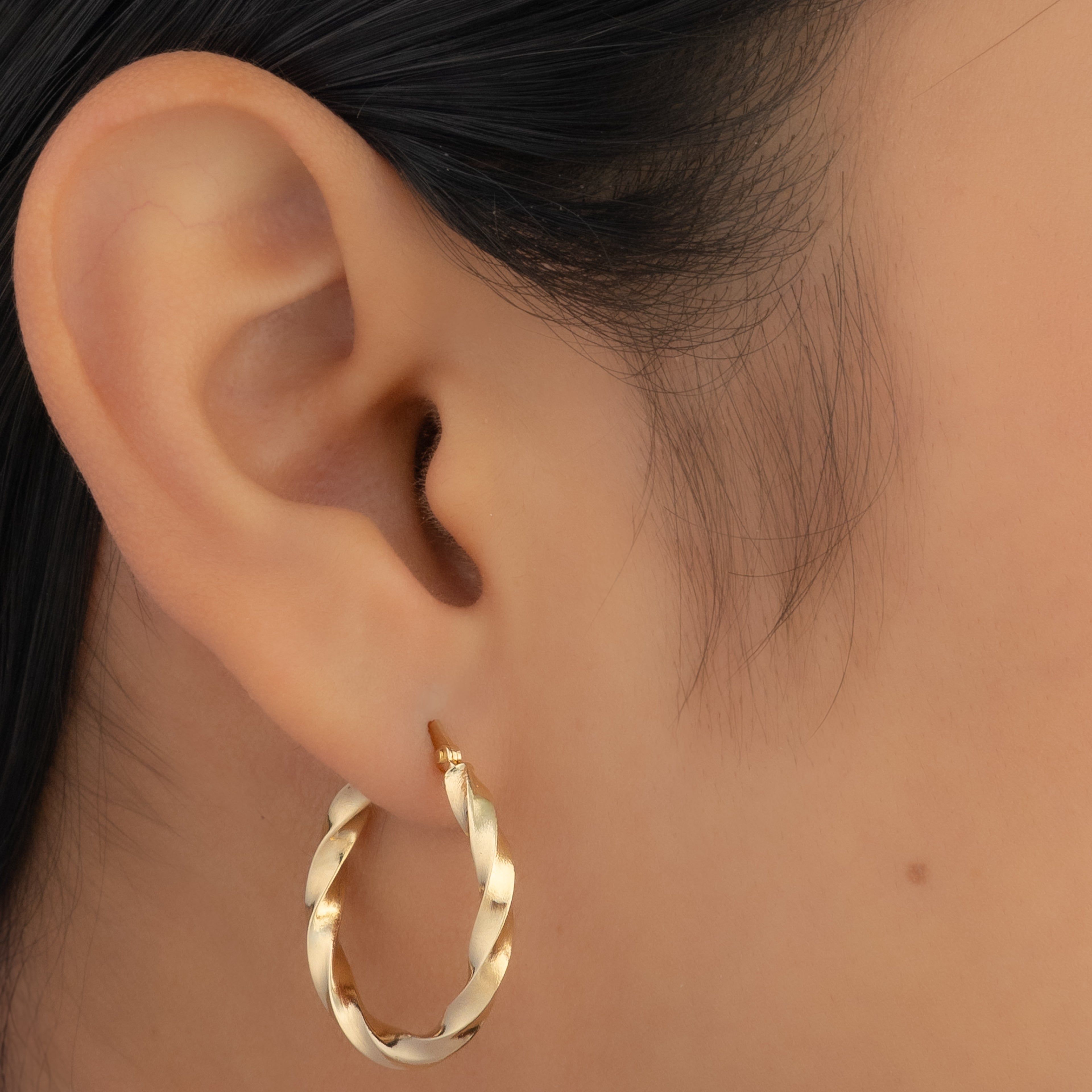 Candongas Entorchadas 2.5cm