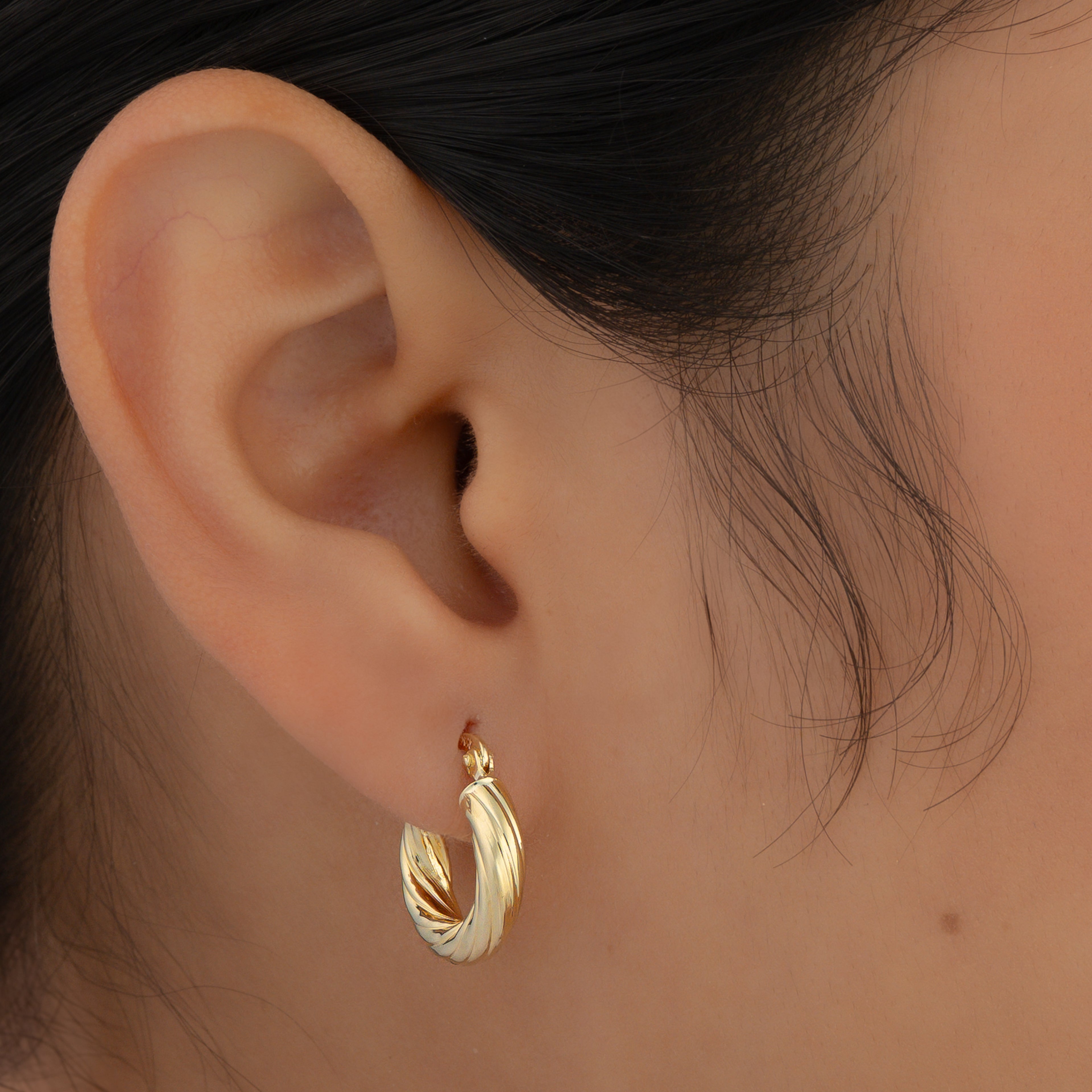 Candongas Chunky Lineal 1.6cm