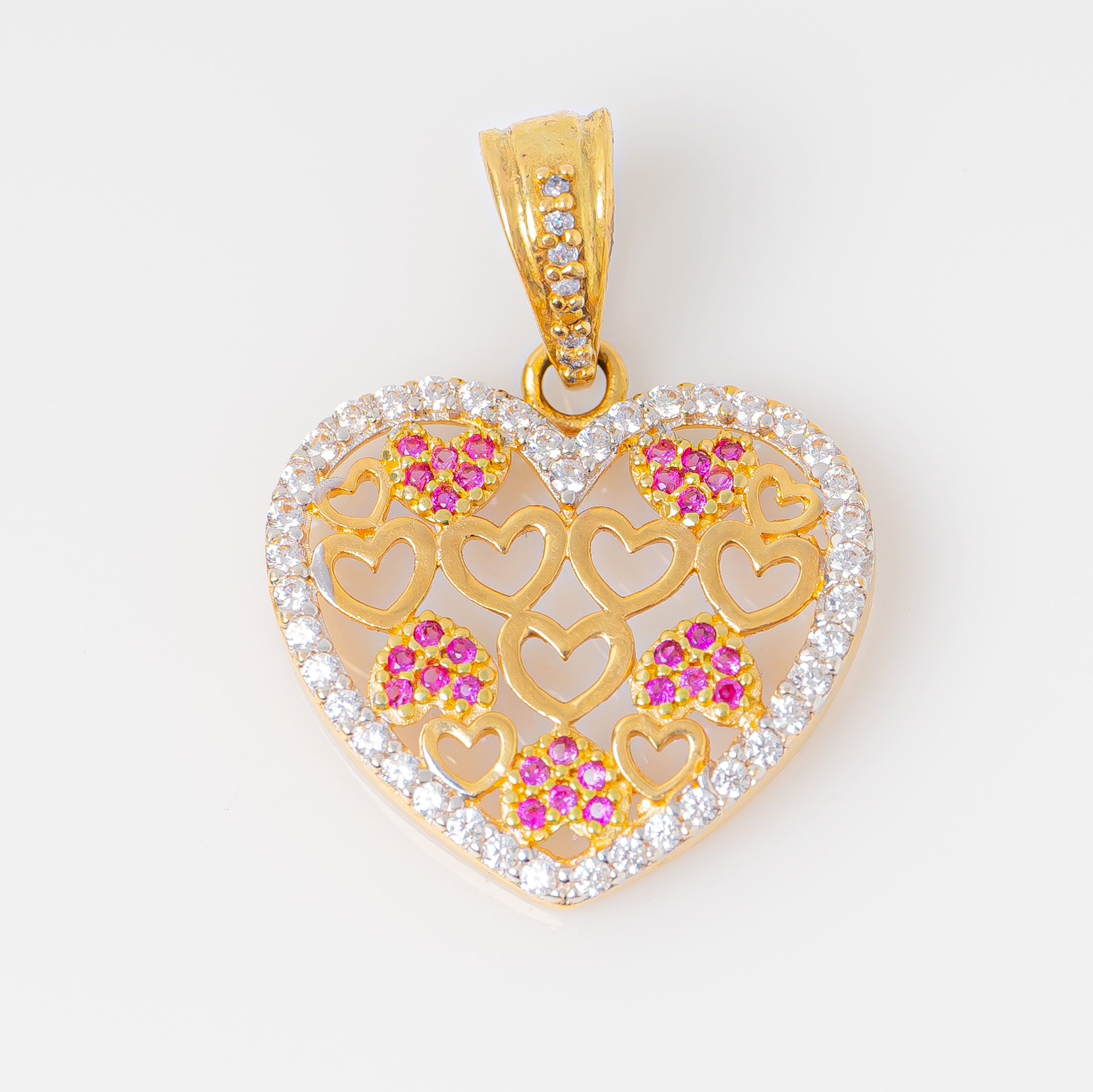 Dije Corazon De Corazones 2.8cm