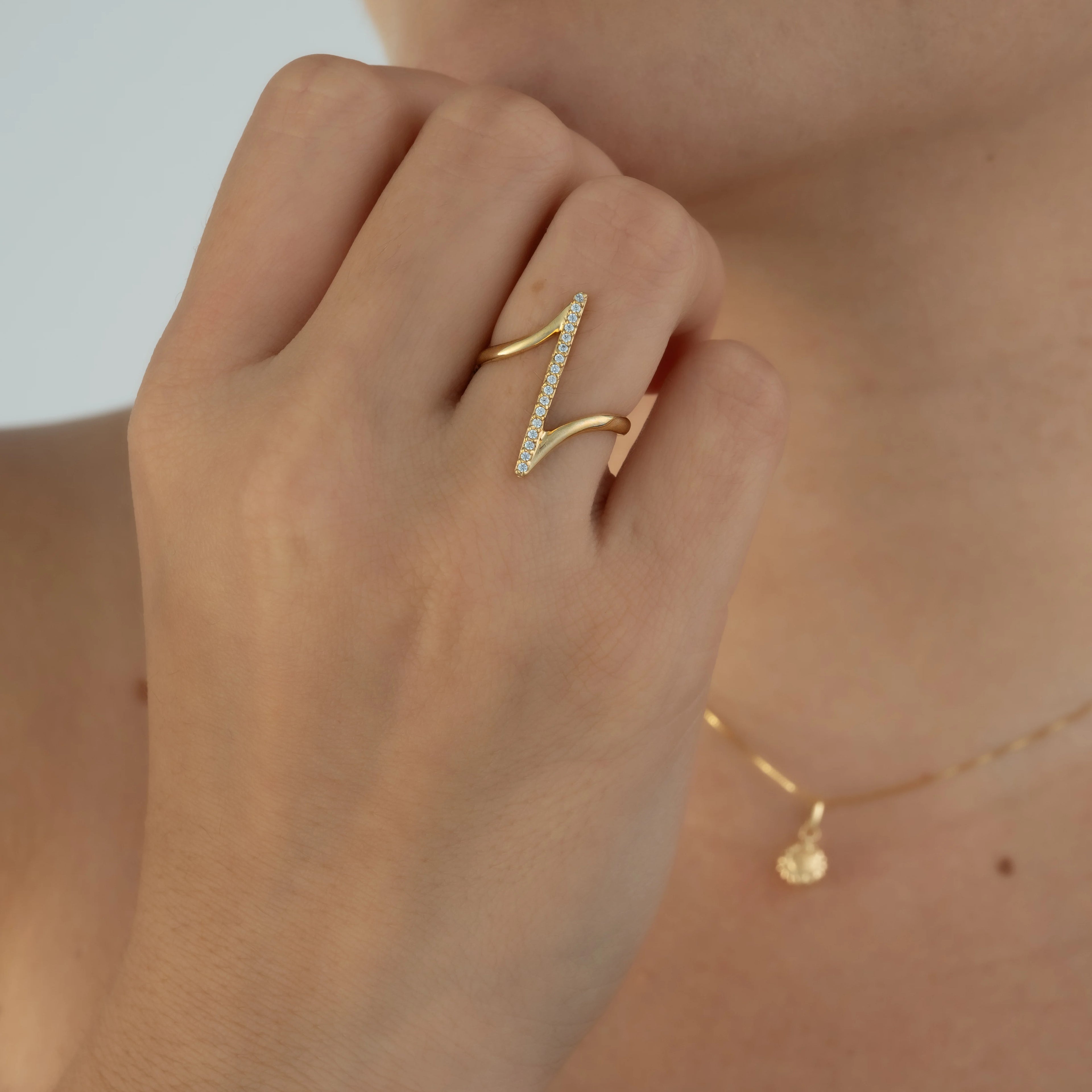 Anillo Lineal Talla 6