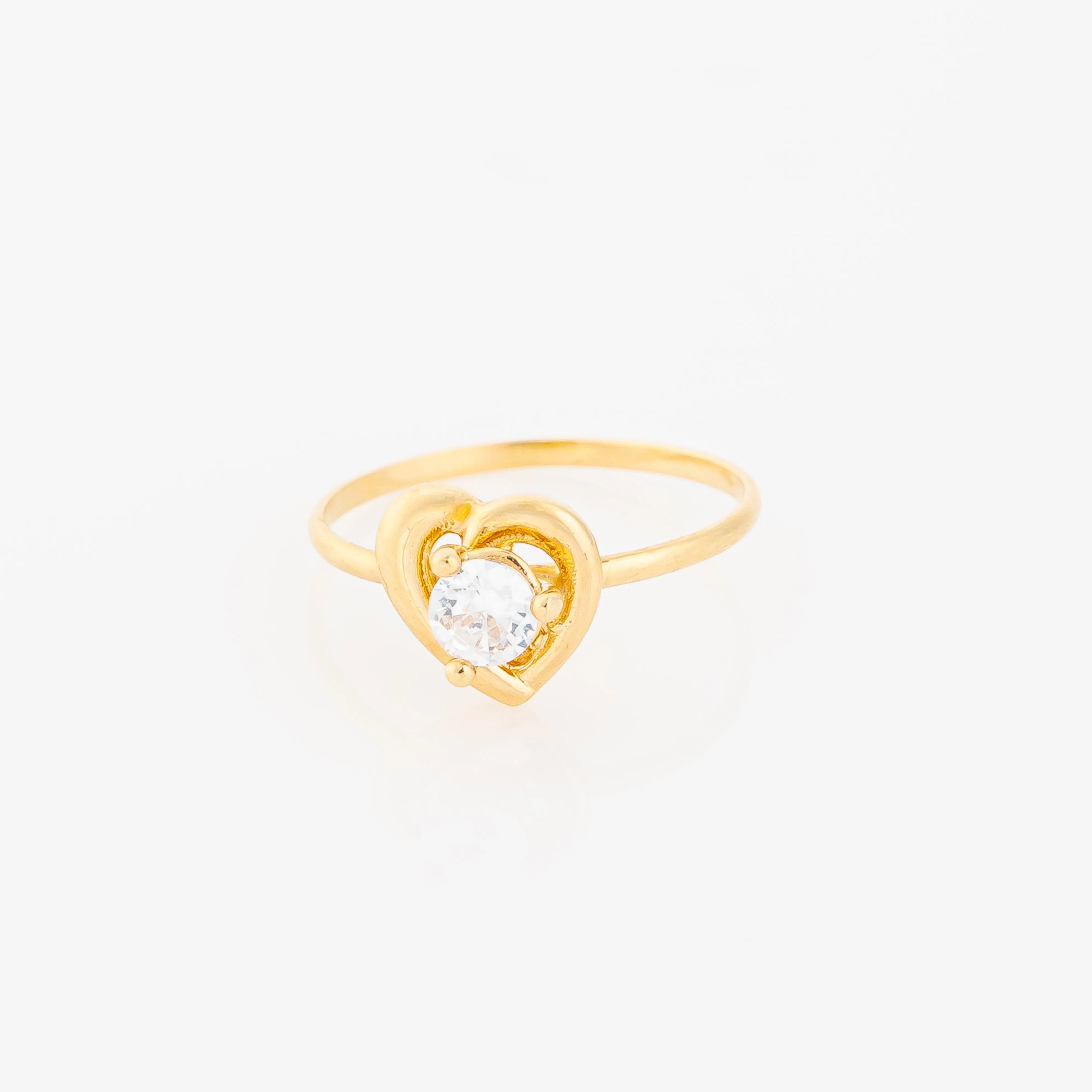 Anillo Corazon Talla 5