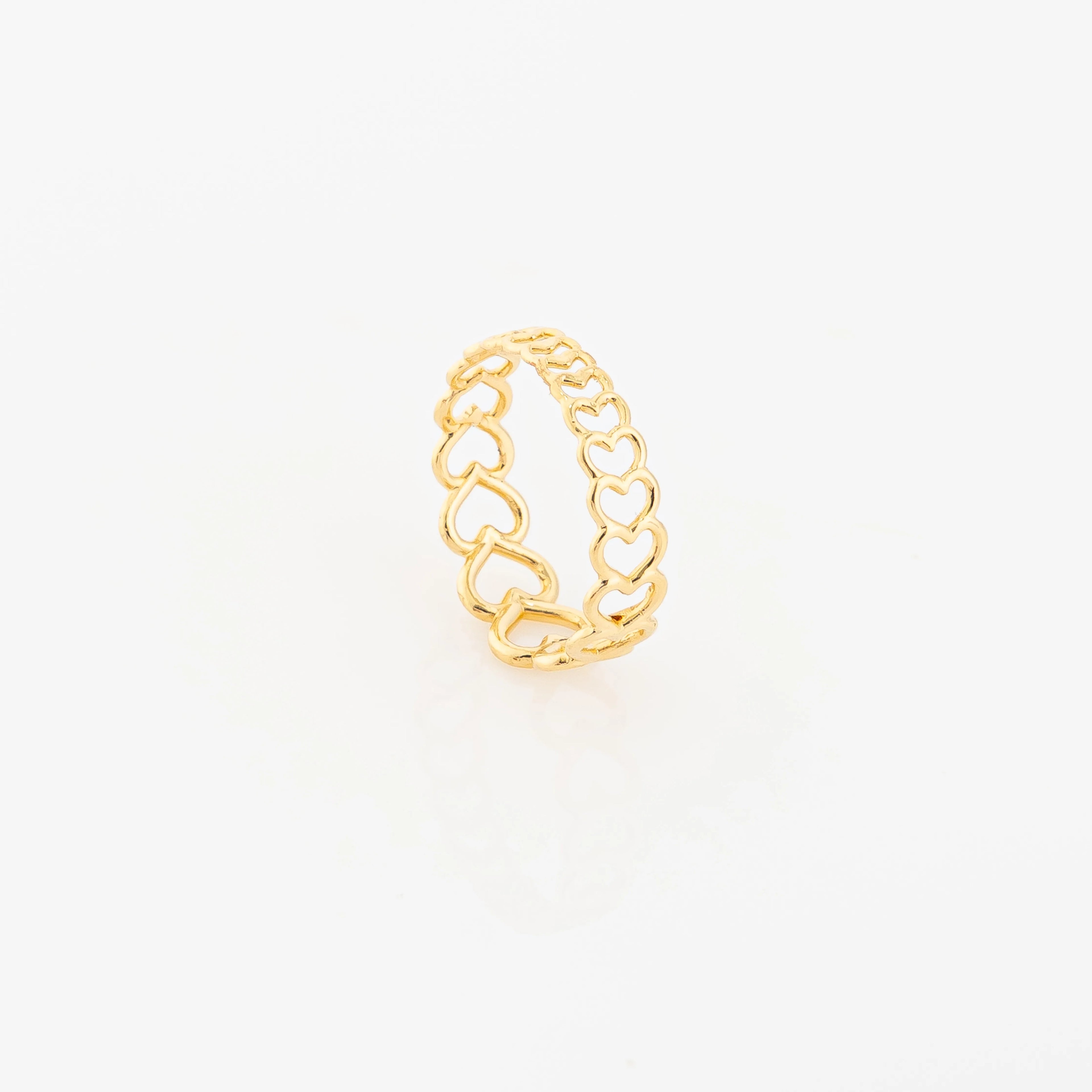 Anillo Corazones Infinitos Talla 5 1/4