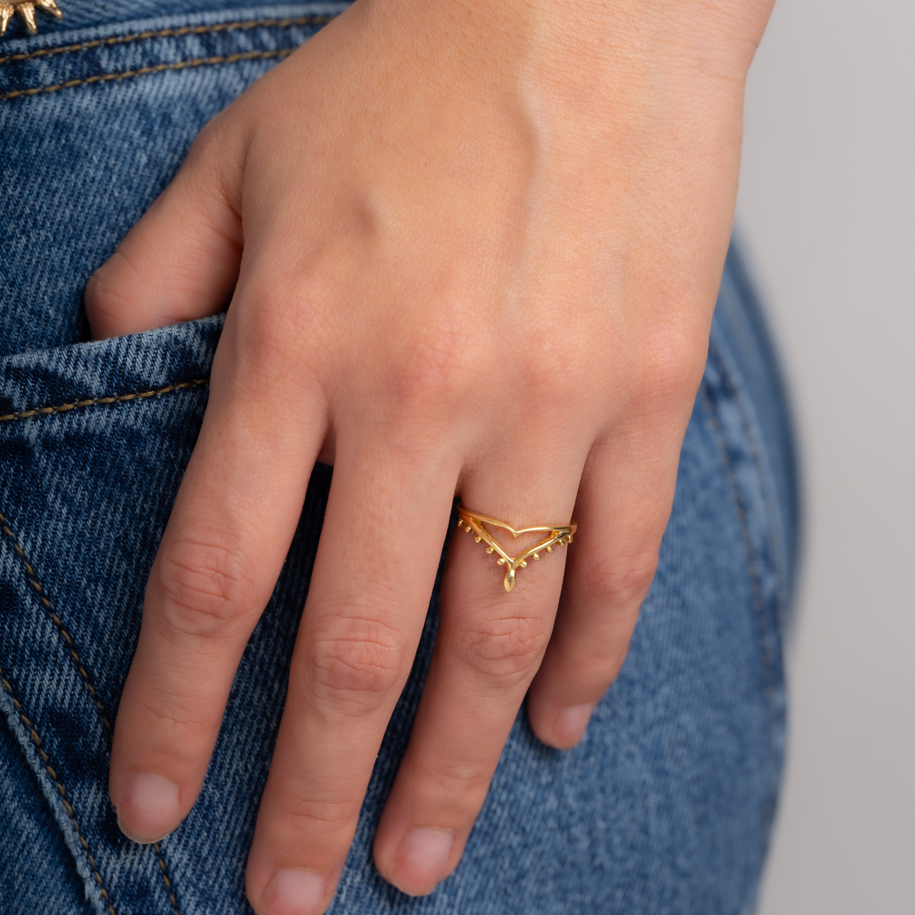 Anillo Hindu Talla 6