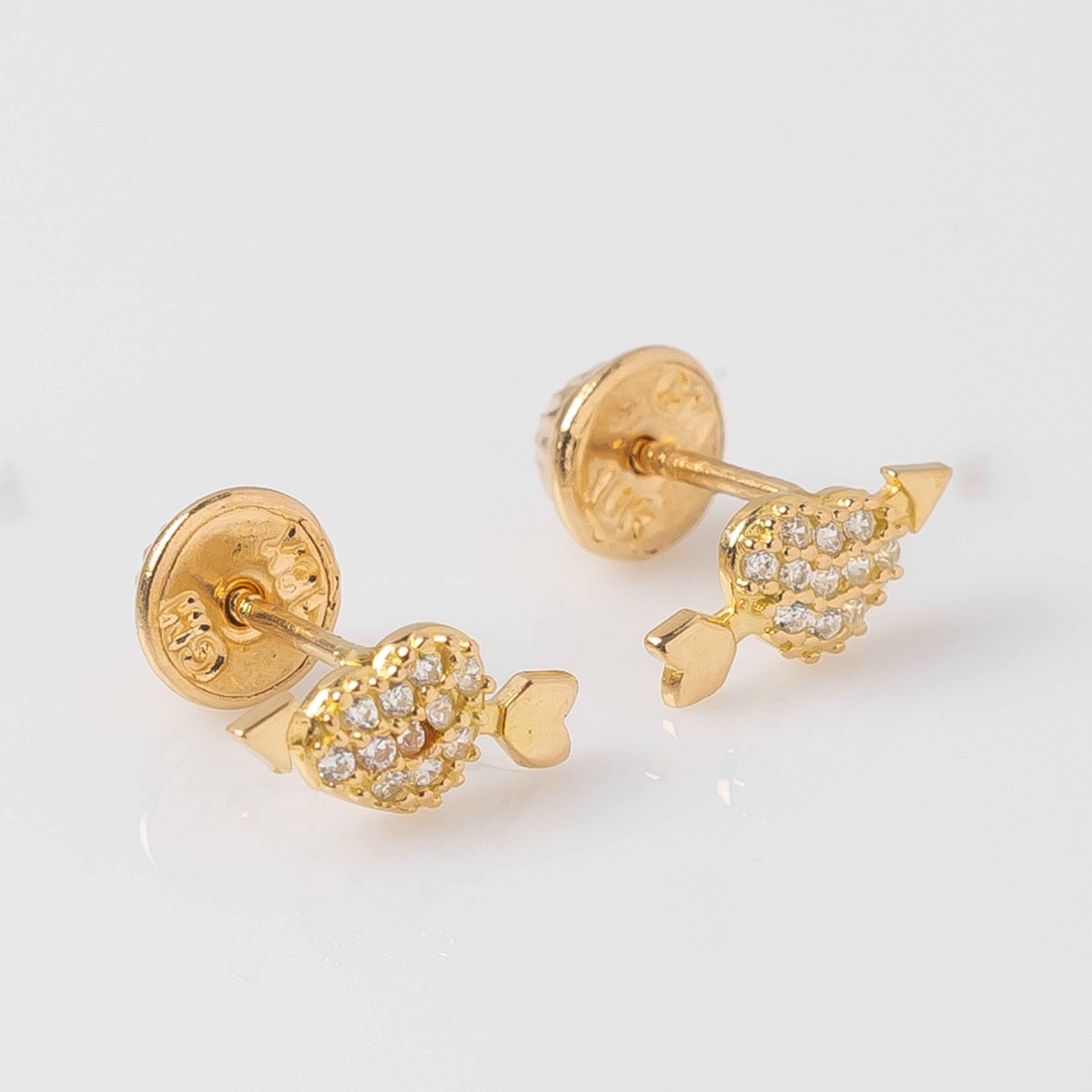 Topos Corazon Flechado 4.4mm