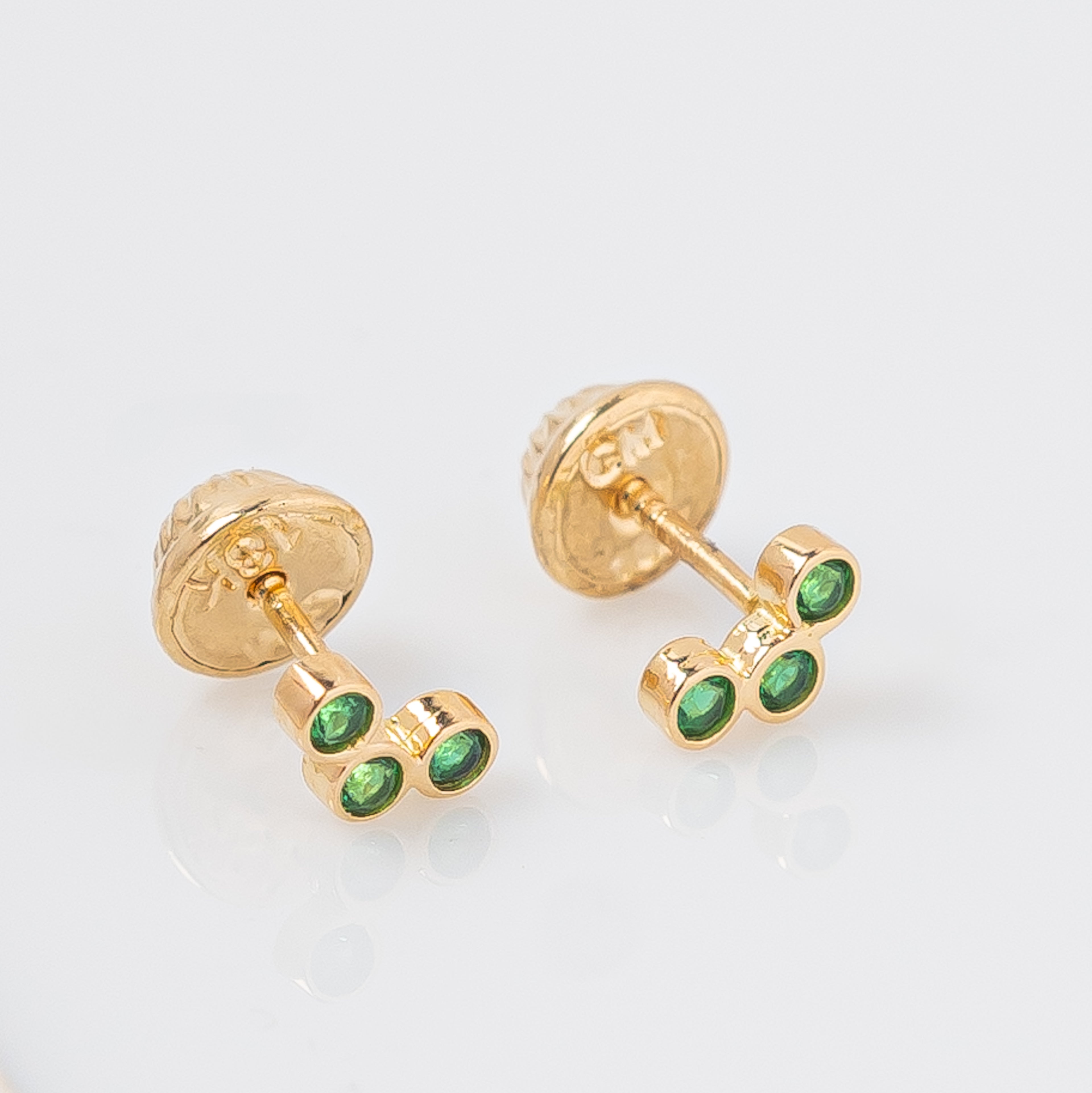 Topos Circon Verde 6mm