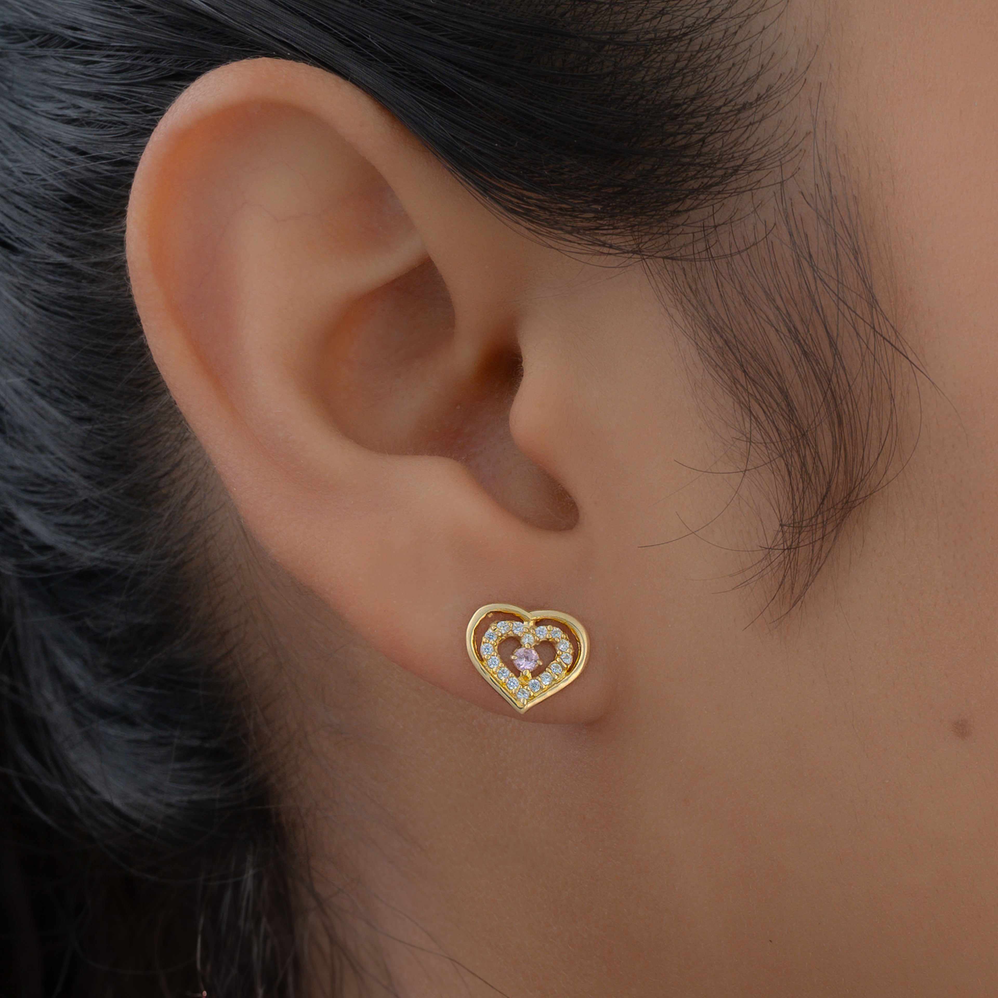 Topos Siluetas Corazon 9mm