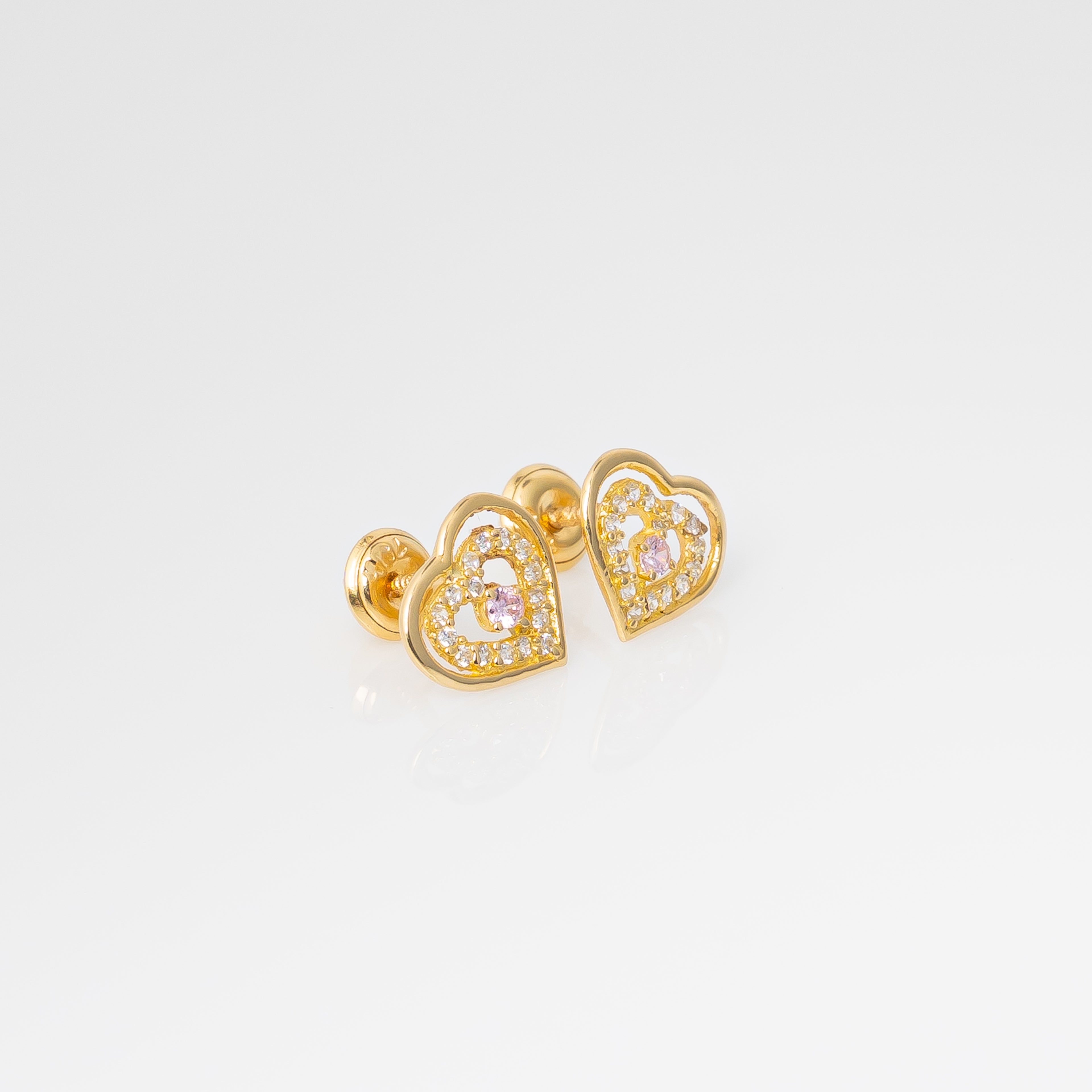 Topos Siluetas Corazon 9mm