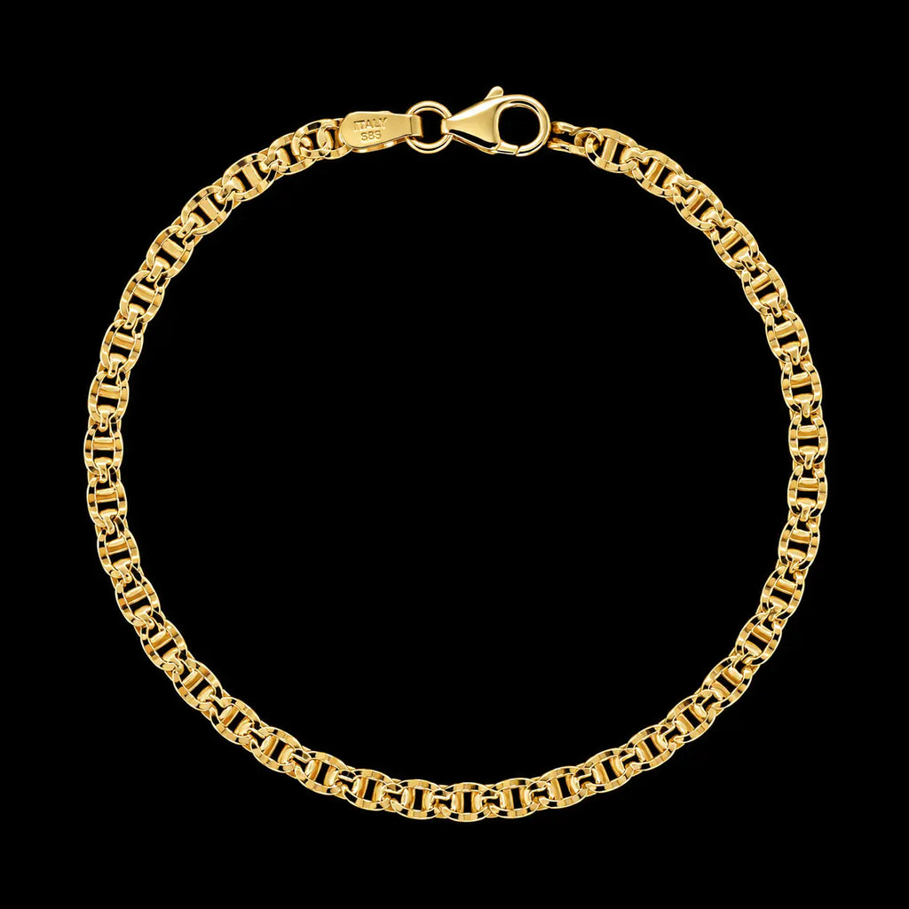 Pulsera Tejido Escalera 18cm