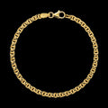 Pulsera Tejido Escalera 18cm