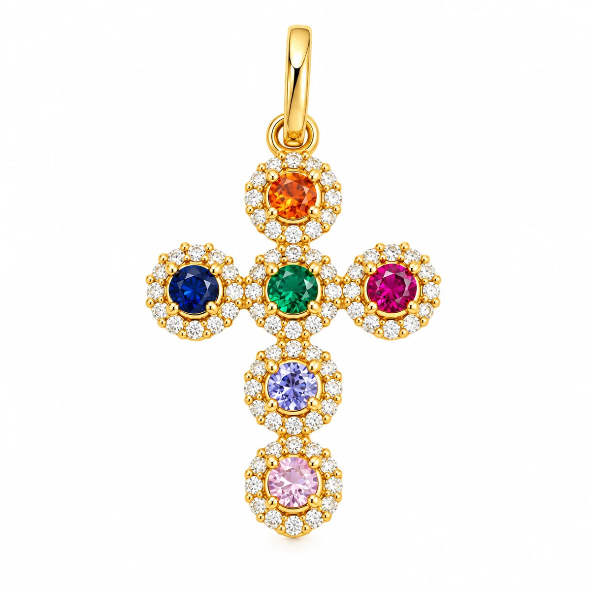 Dije Cruz Colors 3.3cm