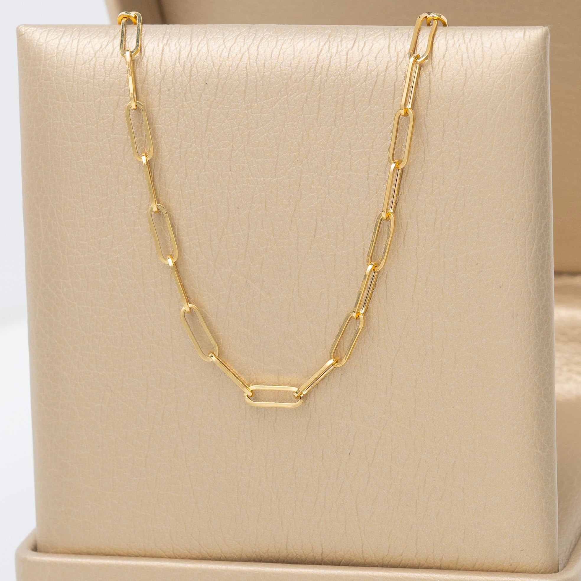 Cadena Paper Clip 45cm