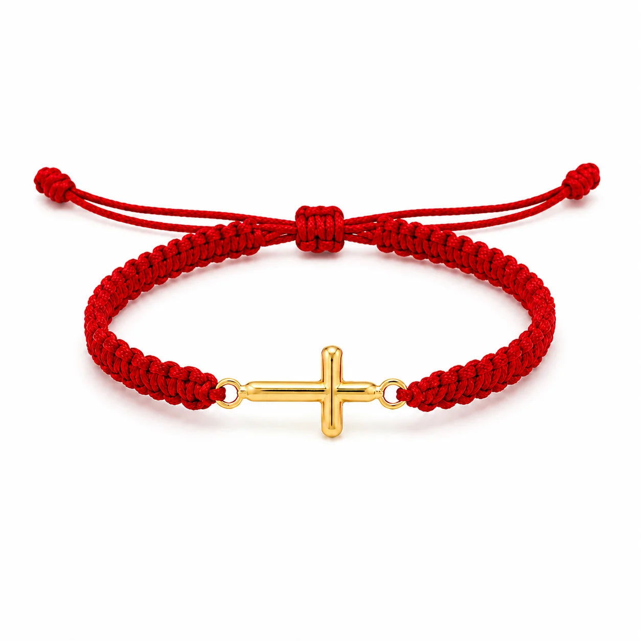 Pulsera Tejida Cruz