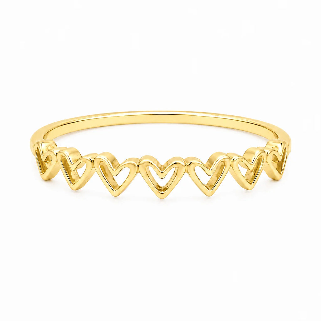 Anillo Corazones