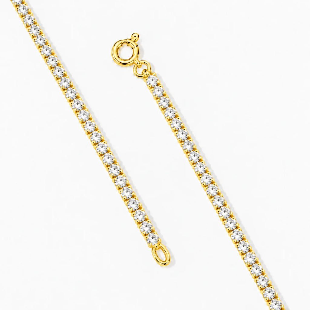 Pulsera Tennis White