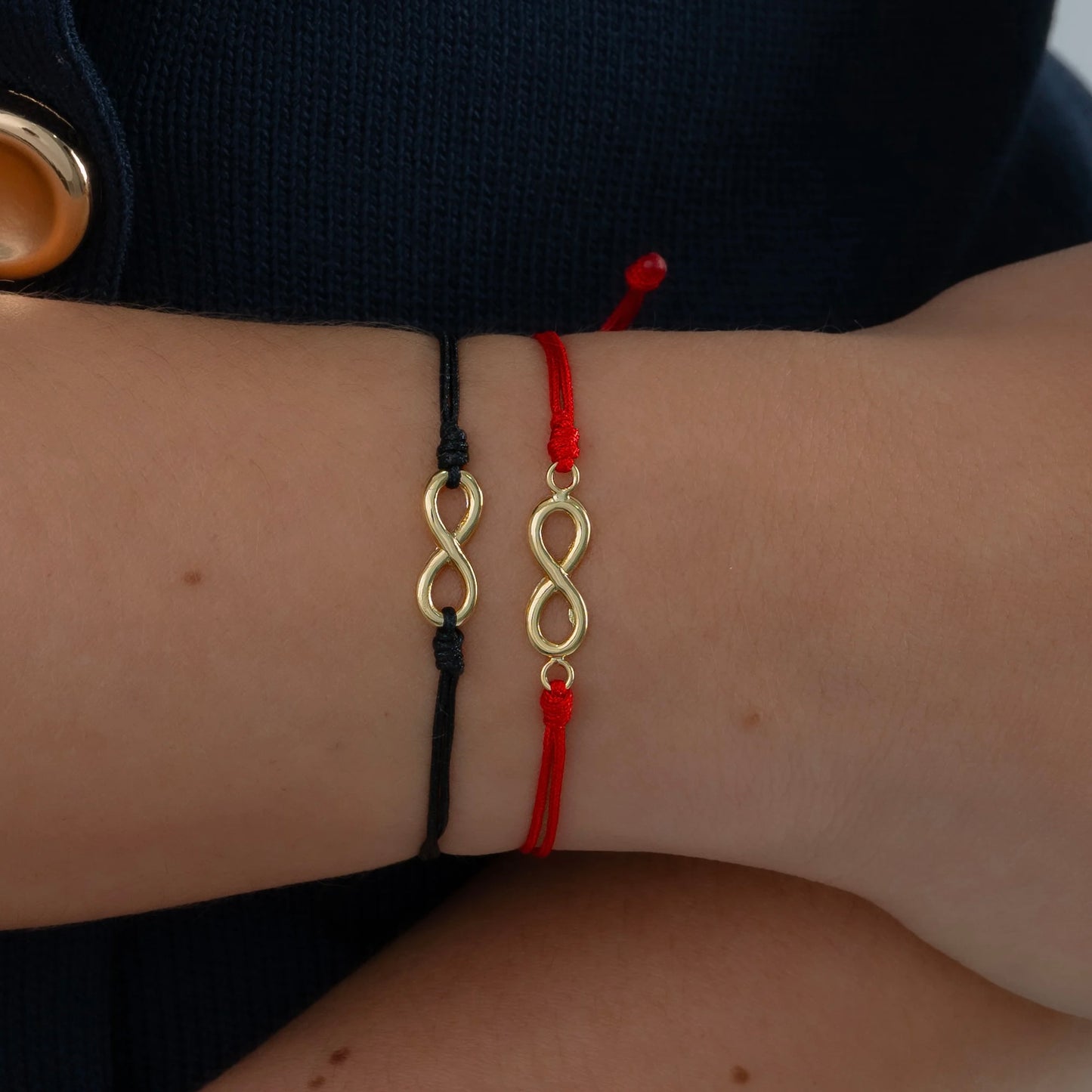 Pulsera Tejida Infinito Red