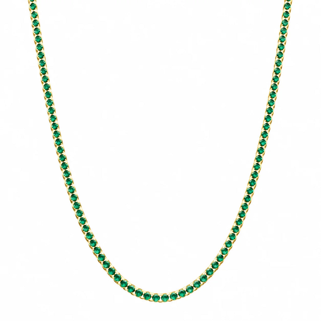 Cadena Tejido Tennis Verde