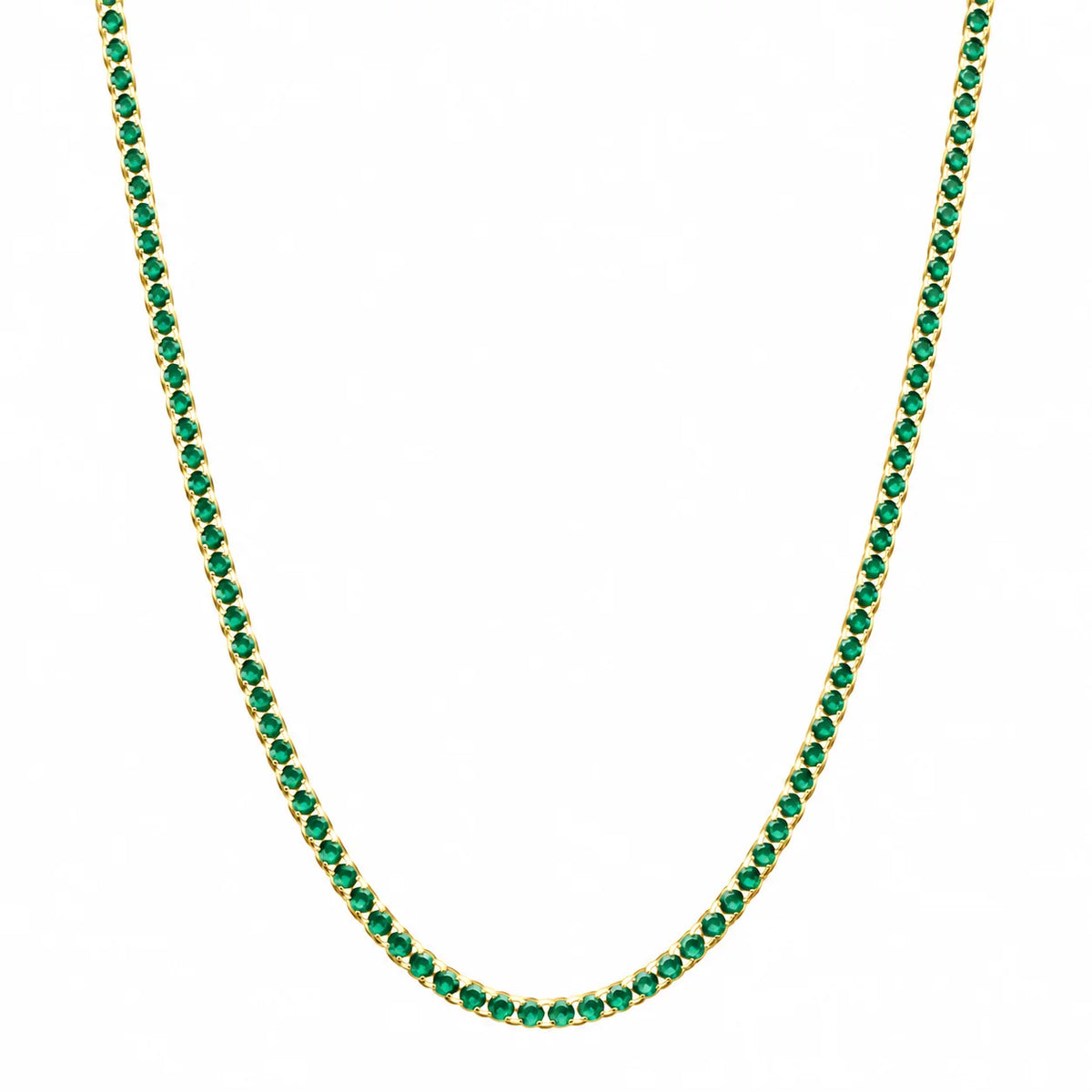 Cadena Tejido Tennis Verde