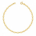 Pulsera Tejido Eslabon Italy
