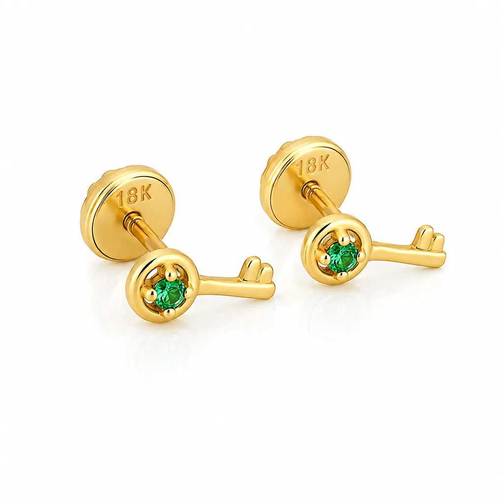 Topos Llaves Esmeraldas 0.10ct