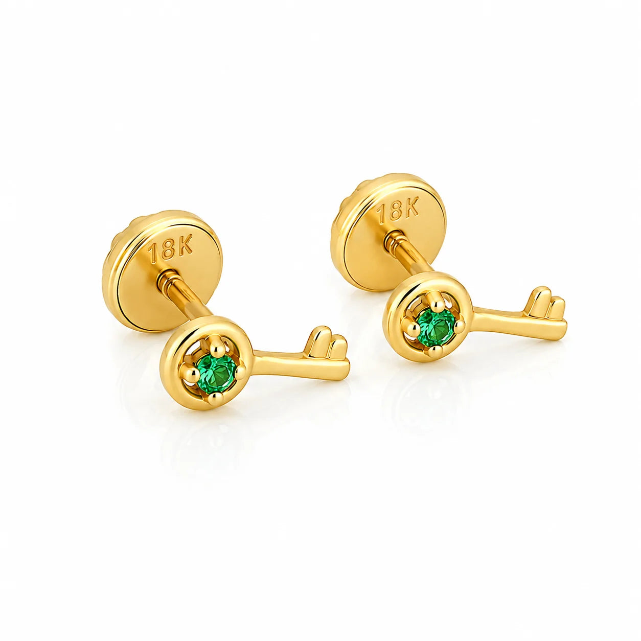Topos Llaves Esmeraldas 0.10ct