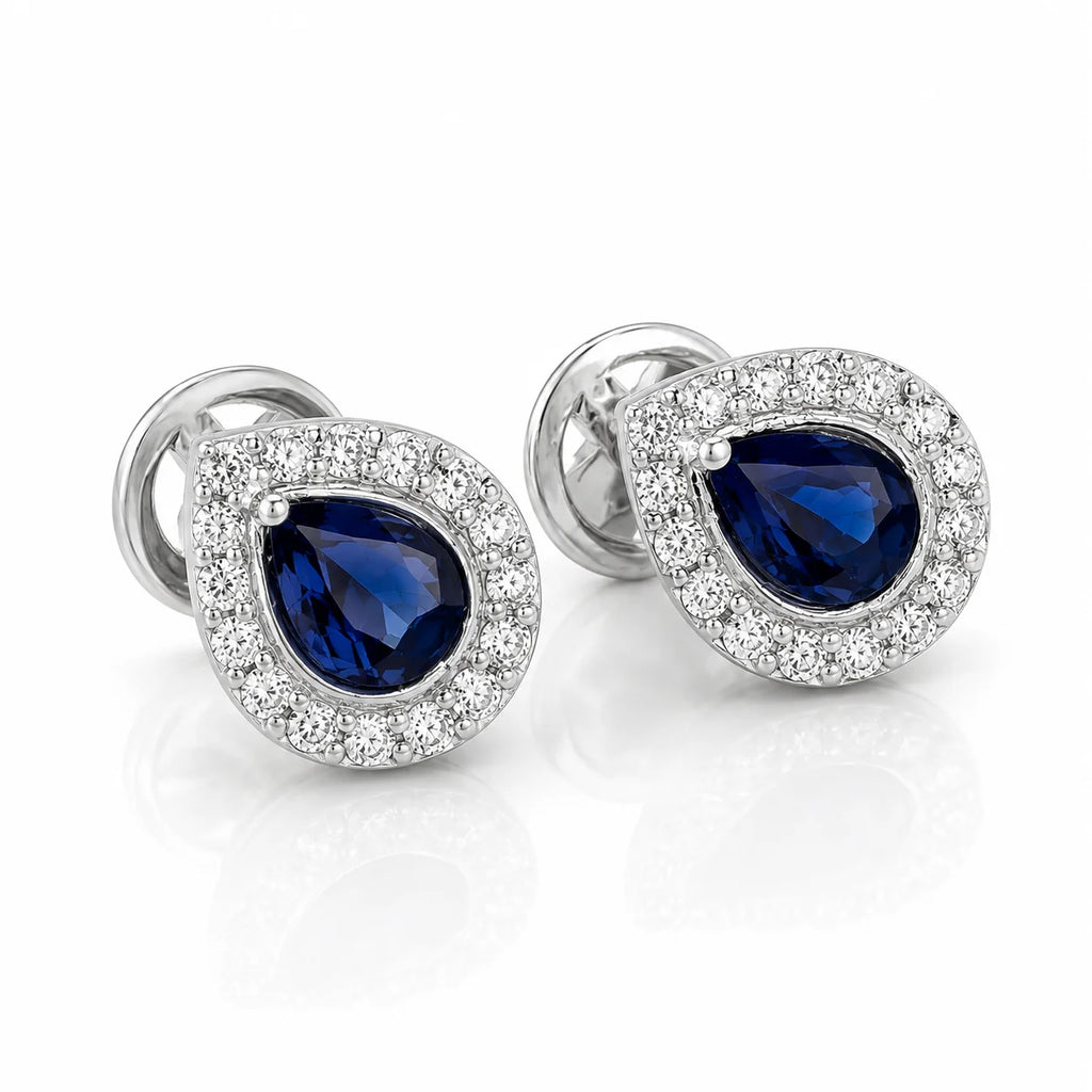 Topos Gota  Zafiro 1cm/0.96ct