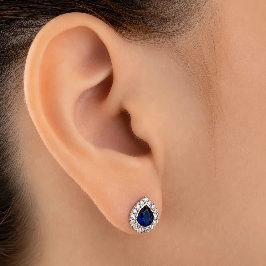 Topos Gota  Zafiro 1cm/0.96ct