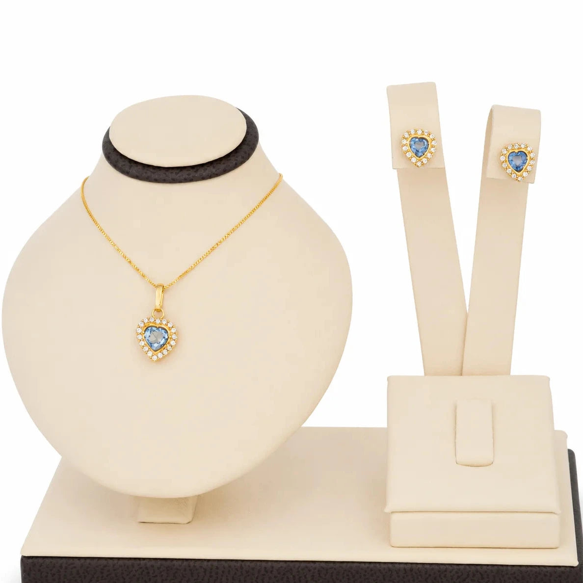 Set Zafiro Corazon