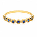 Anillo Ola Azul