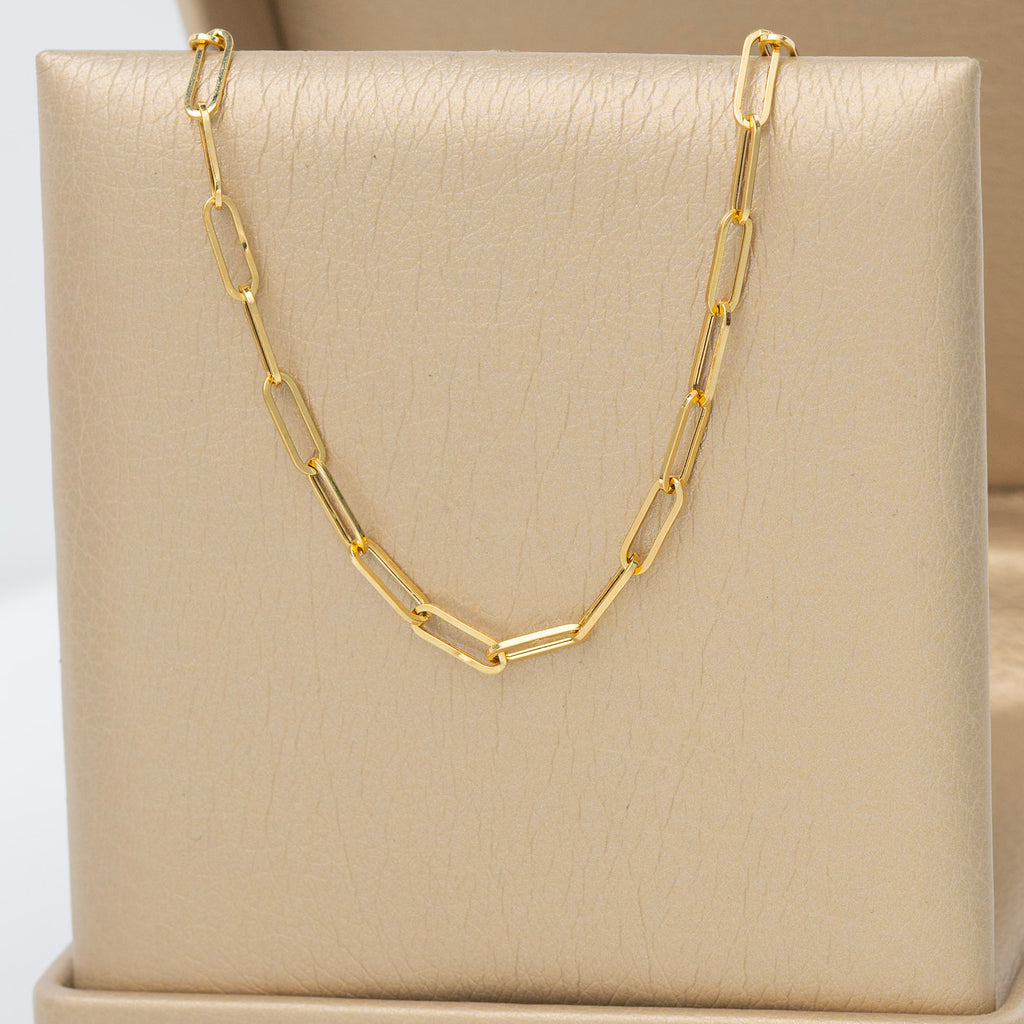 Cadena Paper Clip 45cm