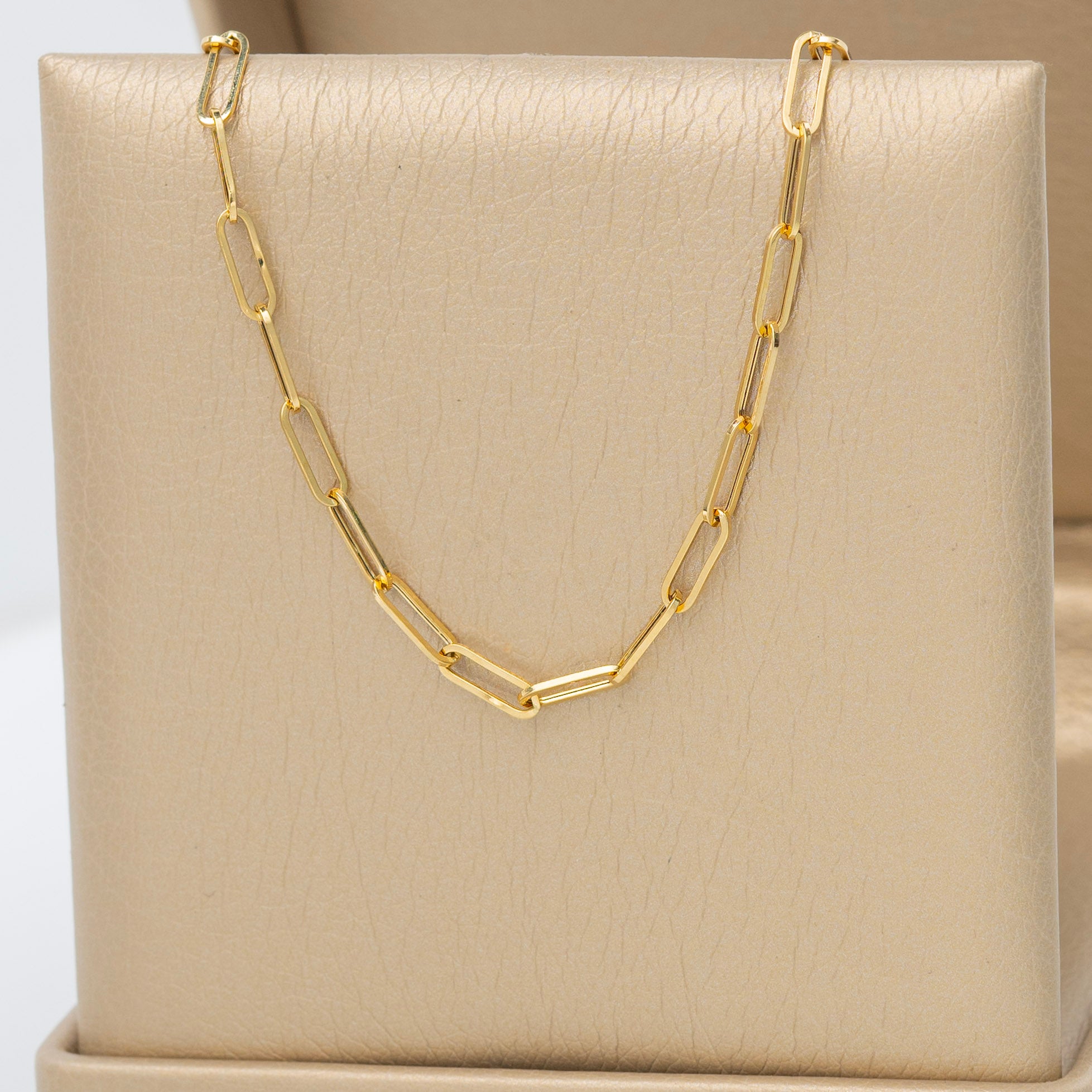 Cadena Paper Clip 45cm