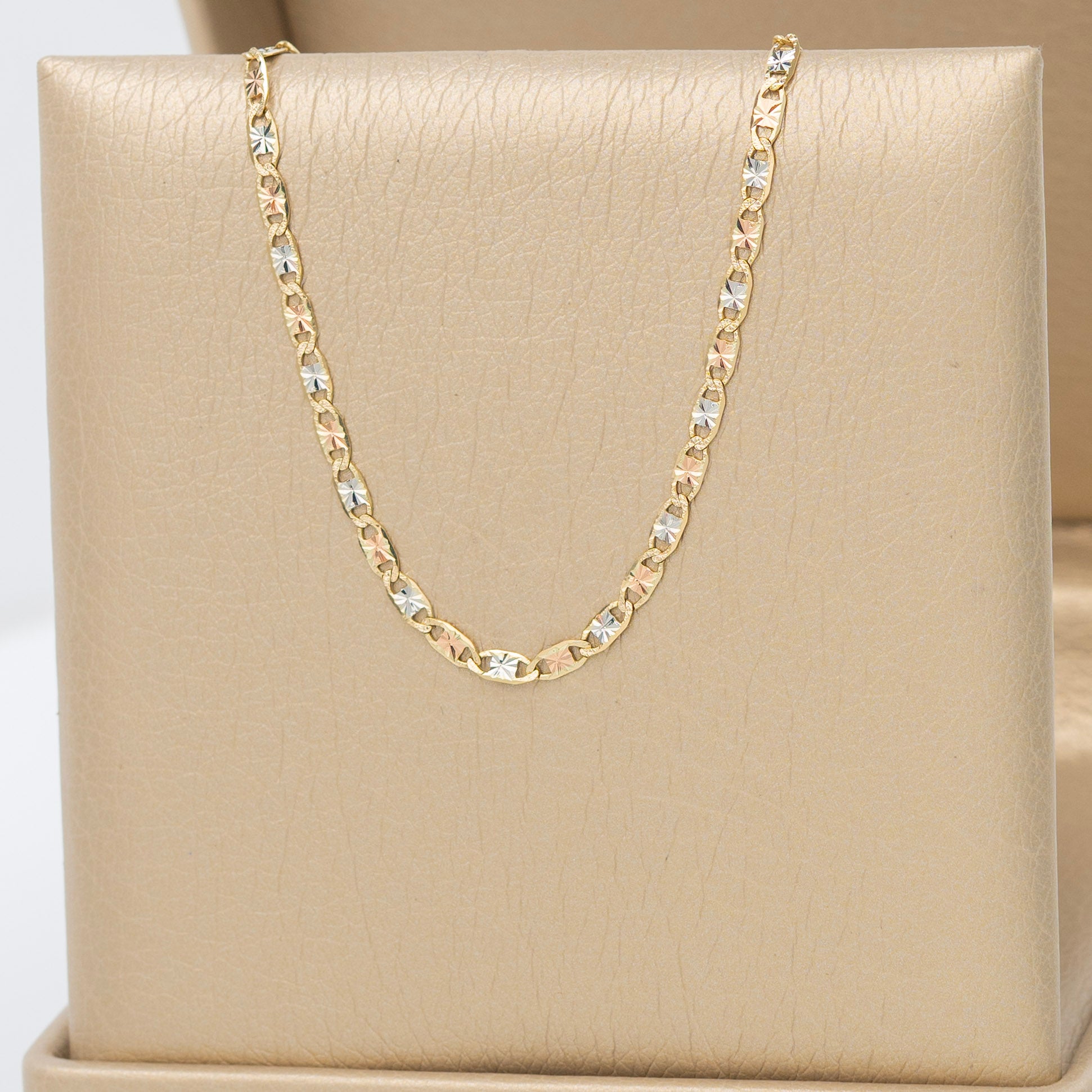 Cadena T.Plano Diamantado 50cm