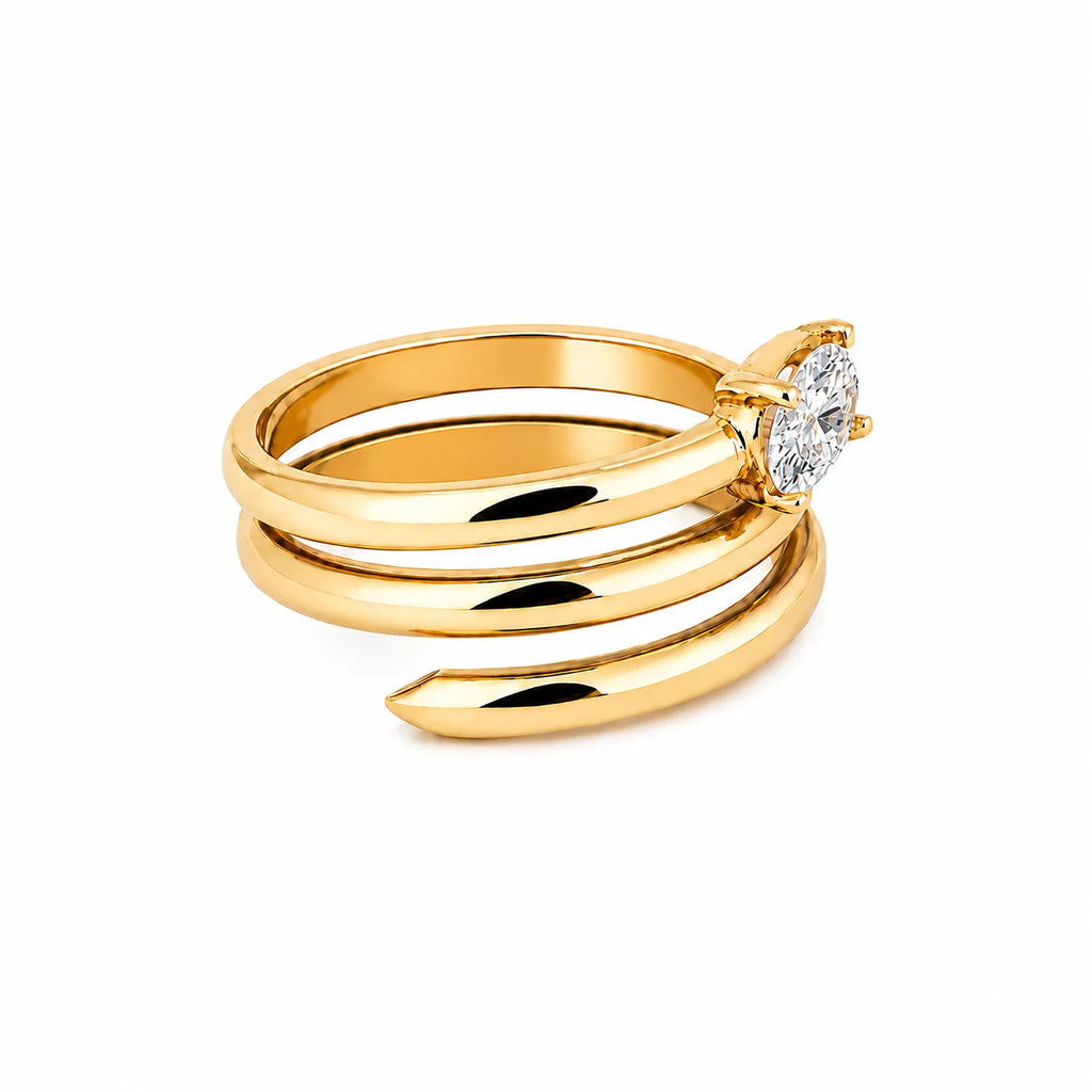 Pinky Ring Espiral