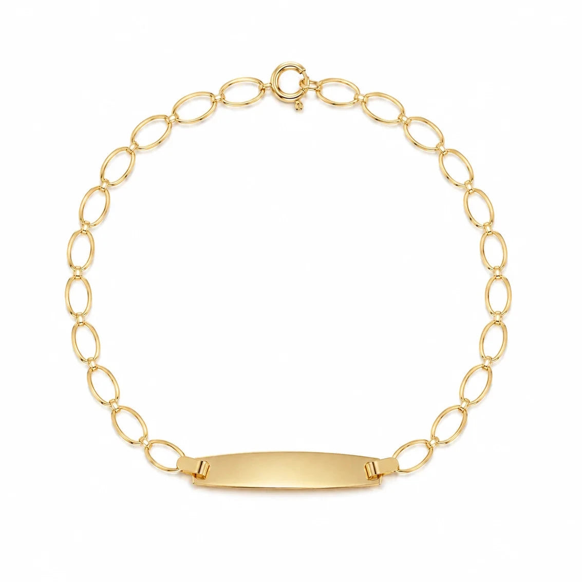 Pulsera Placa T.Oval