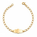 Pulsera Placa T.Oval