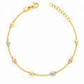 Pulsera Balines Tres Oros