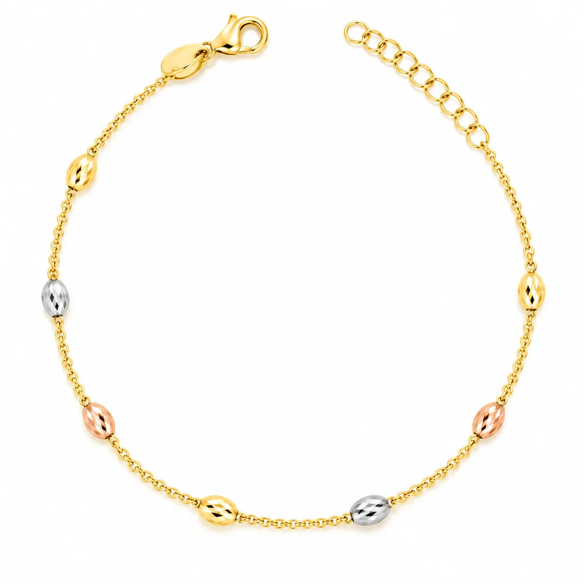 Pulsera Balines Tres Oros