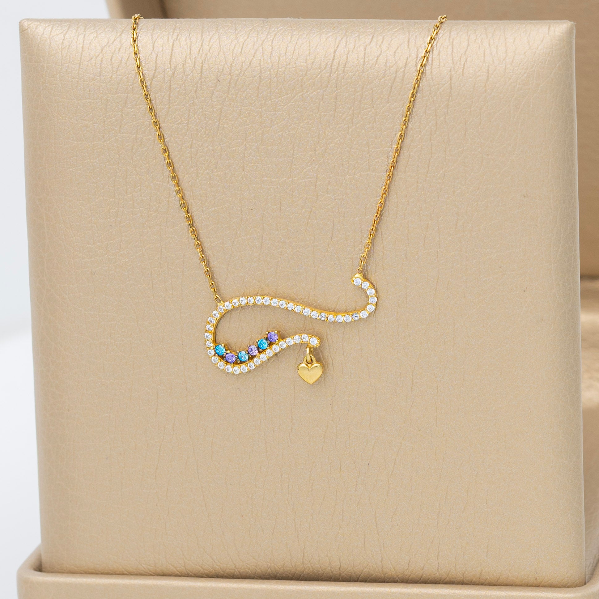 Cadena Curva Del Amor 45cm
