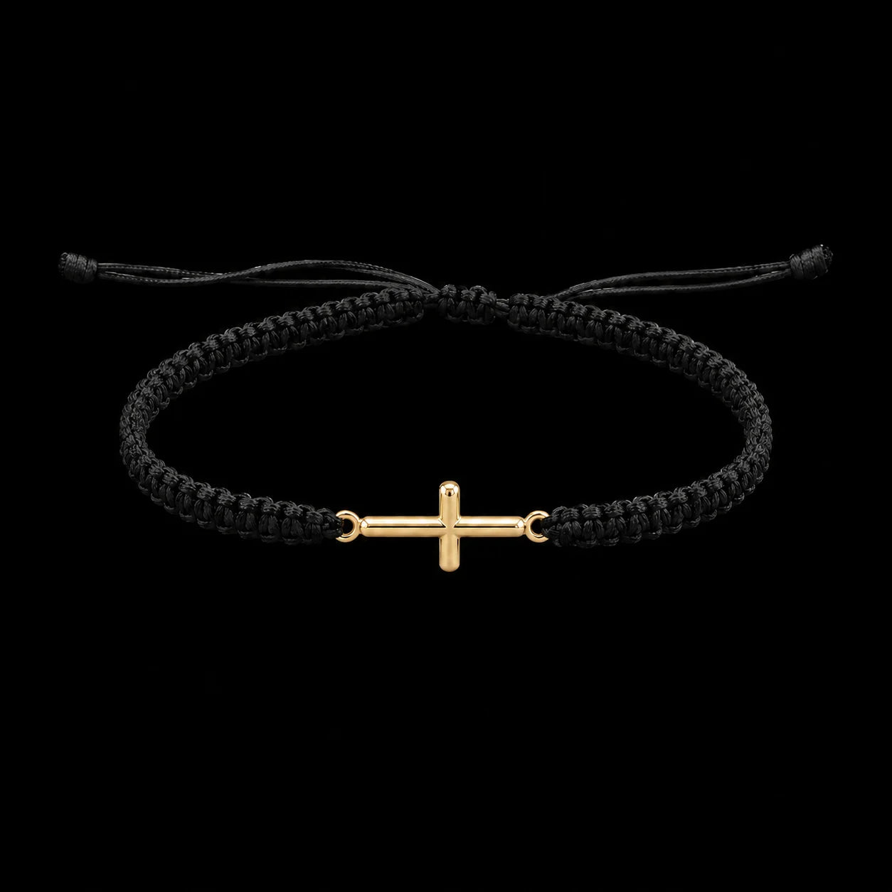 Pulsera Tejida Cruz