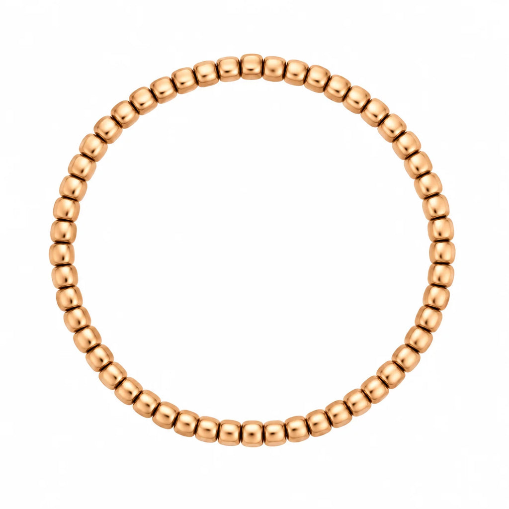 Pulsera Elástica Balines Rosa