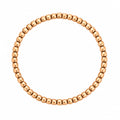 Pulsera Elástica Balines Rosa