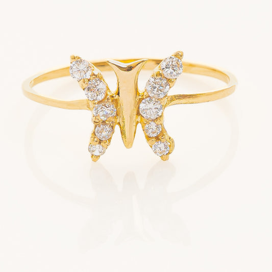 Anillo Mariposa Talla 6 1/2