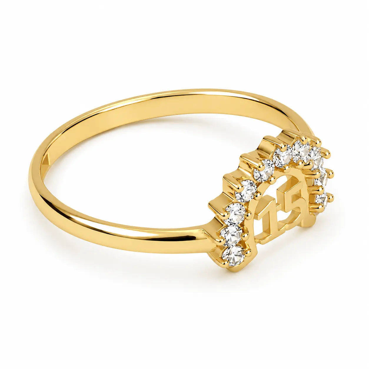 Anillo Arco 15 Años Talla 7 1/2