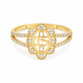 Anillo Flor 15 Años Talla 7 1/2